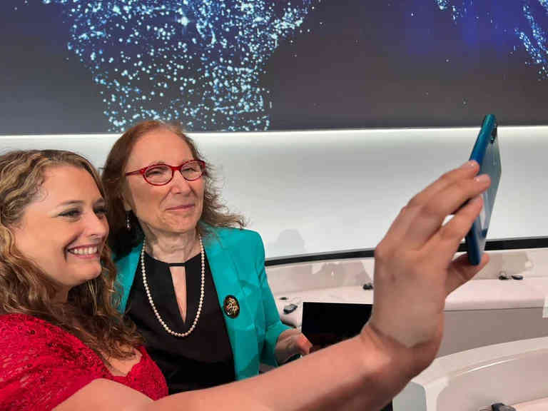 Selfie en la gala de Laureadas