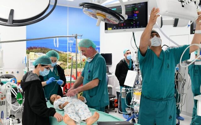 El niño palestino número 3.000 es operado del corazón en Israel a través de Save a Child’s Heart