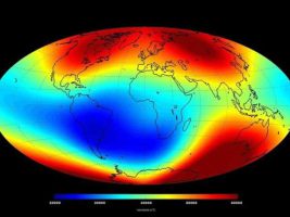 la anomalía magnética