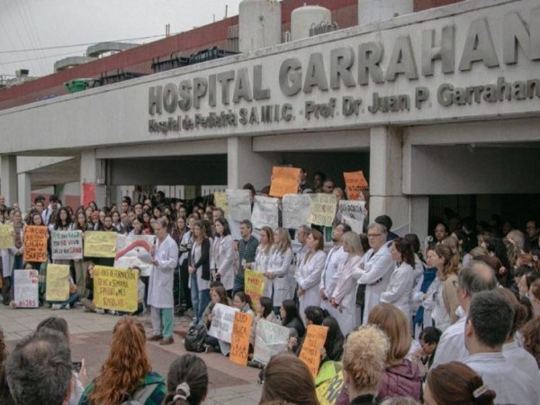Nicolás Morcillo: “El Hospital Garrahan funciona a expensas del esfuerzo de sus trabajadores”