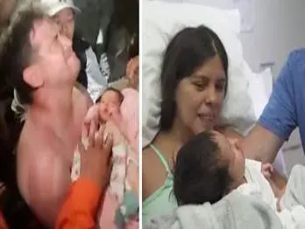 La madre rescatada de entre los escombros en Venezuela junto a su bebé le cuenta a la BBC cómo el recién nacido la ayudó a sobrevivir